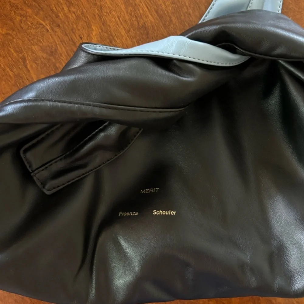 Proenza Schouler Black and Light Blue Clutches - Picture 7 of 13